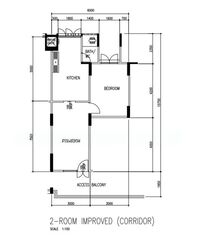 Blk 109 Aljunied Crescent (Geylang), HDB 2 Rooms #604363551
